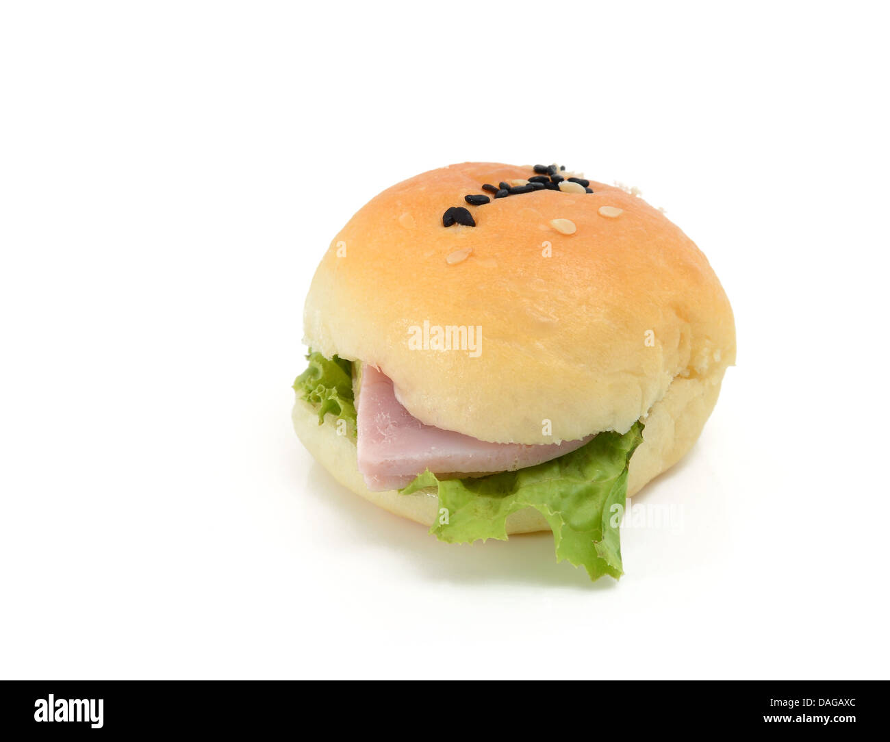 Mini Hamburgers Banque D'Images