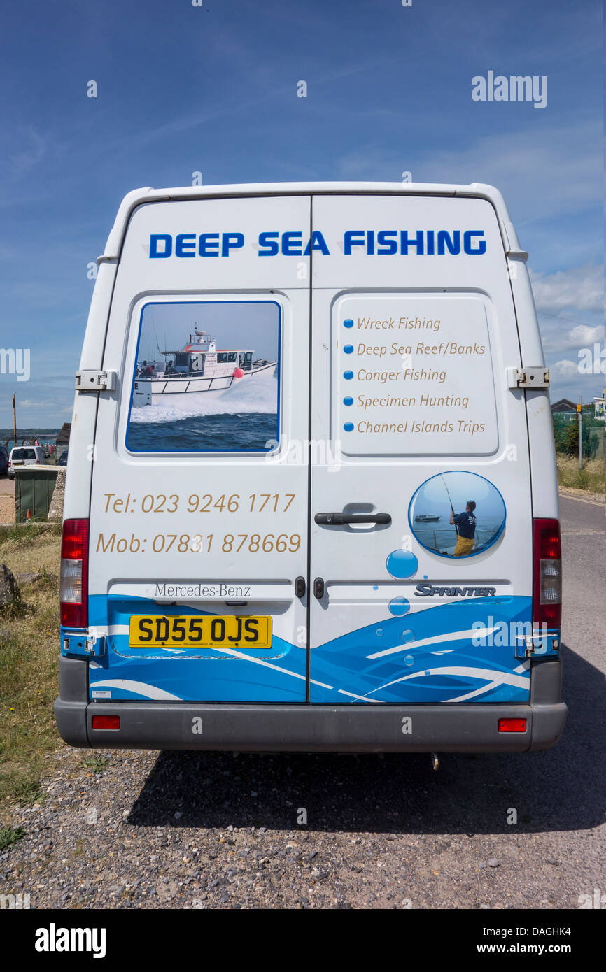 La pêche en haute mer Bateau de pêche Valkyrie Portsmouth Banque D'Images