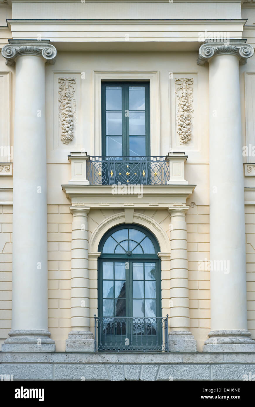 Palais Prinz Carl en style néo-classique à Munich Banque D'Images