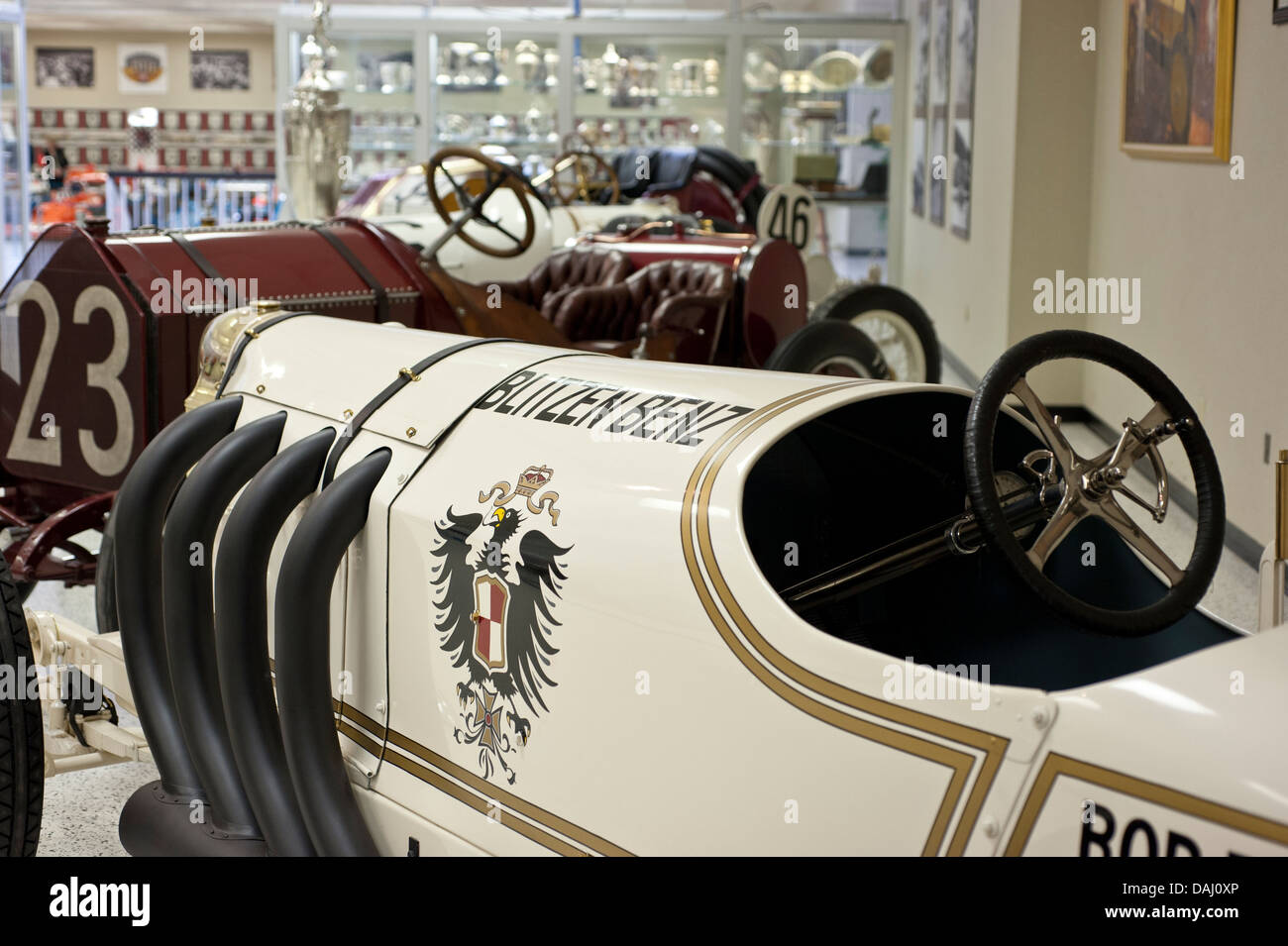 L'Indianapolis Motor Speedway Hall of Fame Museum, Indianapolis, Indiana, États-Unis d'Amérique Banque D'Images