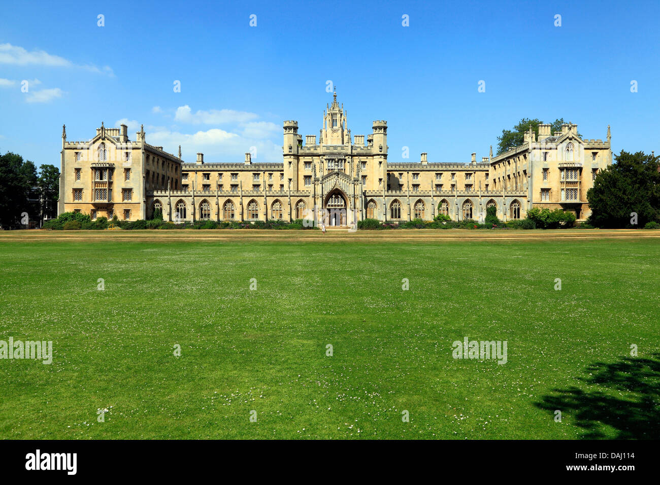 Saint John's College, Cambridge, Angleterre, Royaume-Uni Université universités collèges anglais Banque D'Images