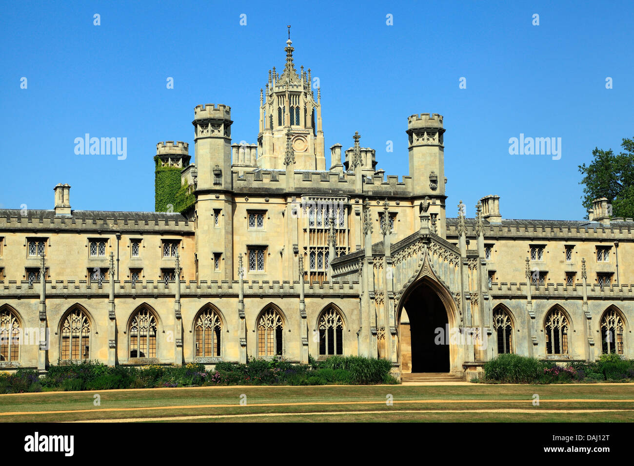Saint John's College, Cambridge, Angleterre, Royaume-Uni Université universités collèges anglais Banque D'Images