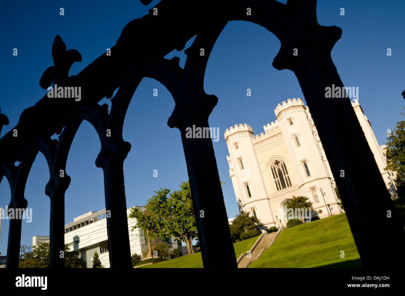 La Louisiane Old State Capitol, Baton Rouge, Louisiane, États-Unis d'Amérique Banque D'Images