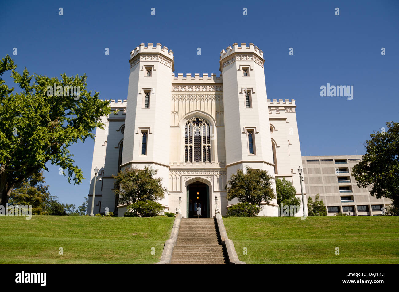 L'ancien Etat de Louisiane Captiol, Baton Rouge, Louisiane, États-Unis d'Amérique Banque D'Images