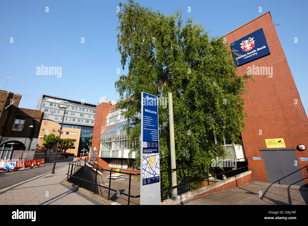 London South Bank University southbank London, Angleterre Royaume-Uni Banque D'Images