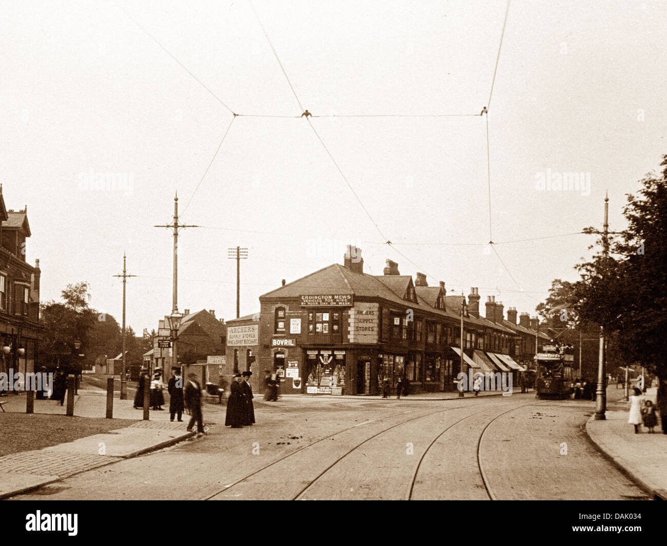 Six façons Birmingham Erdington début des années 1900 Banque D'Images