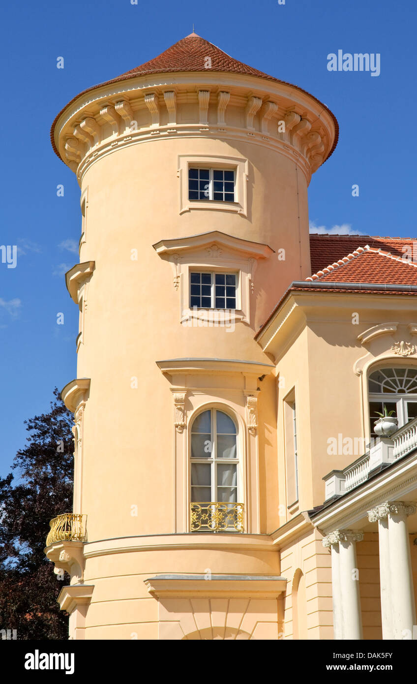 Château de Rheinsberg, Brandebourg, Allemagne. Banque D'Images