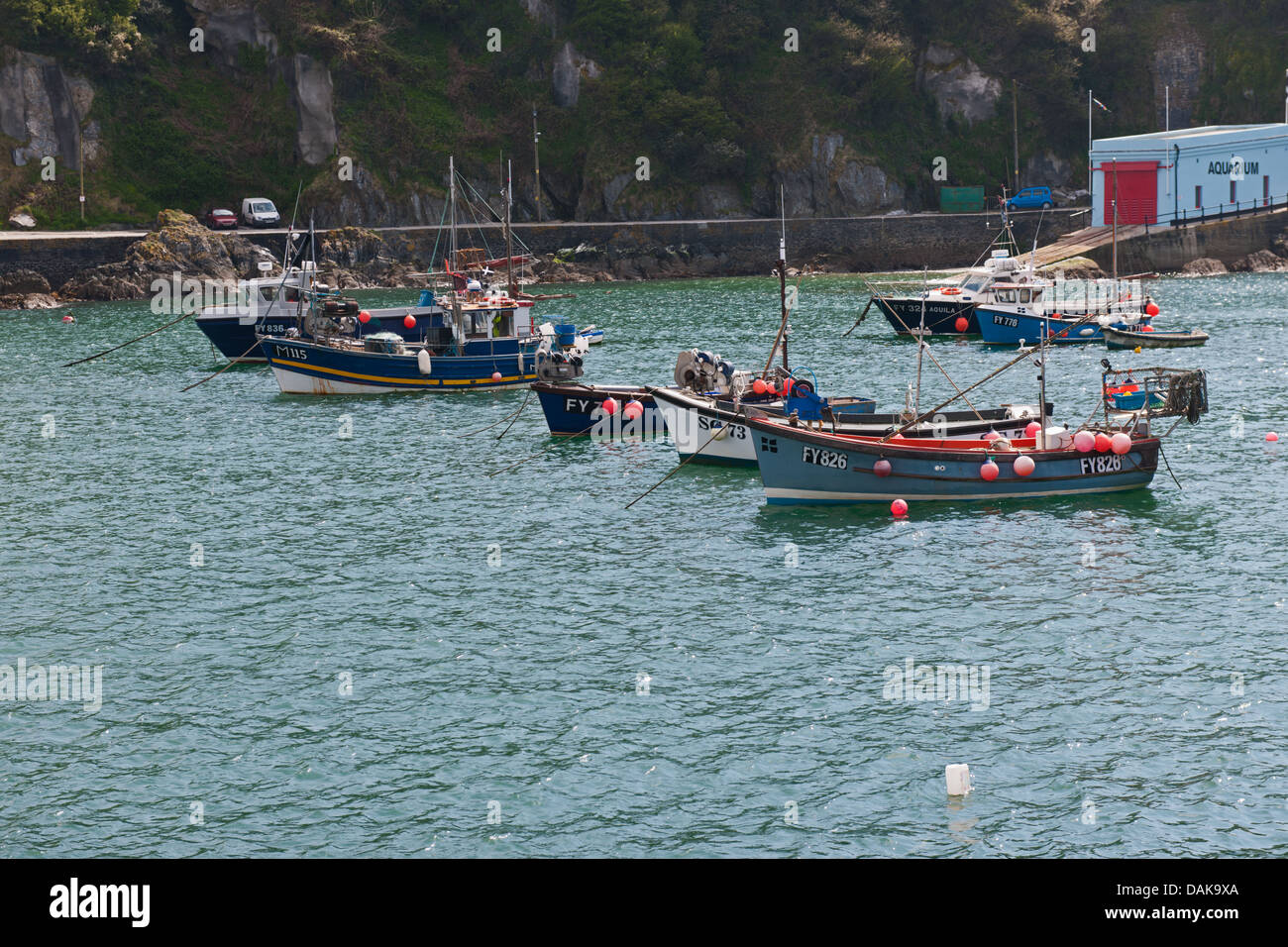 MEVAGISSEY, Cornwall, Angleterre, Grande-Bretagne, Royaume-Uni Banque D'Images