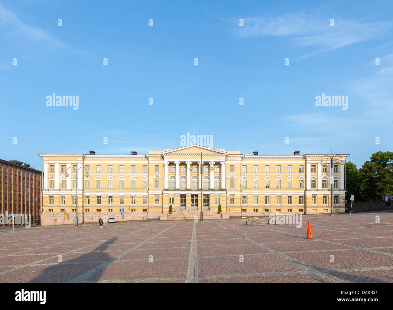 Bâtiment principal de l'université d'Helsinki Banque D'Images