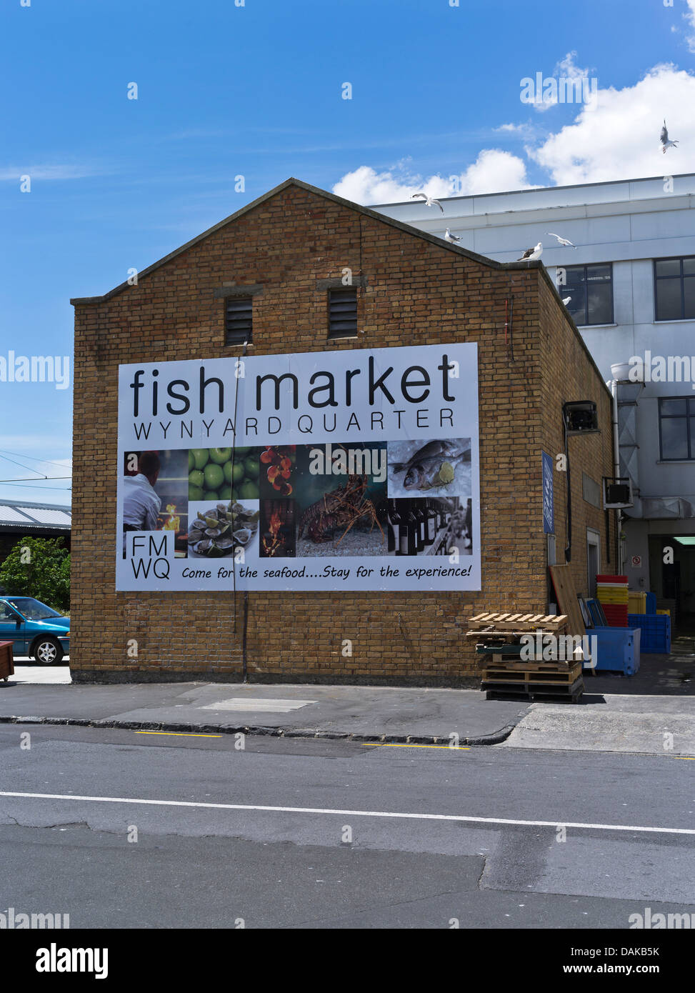 Dh Quartier Wynyard Auckland Nouvelle Zelande Fish Market building Banque D'Images