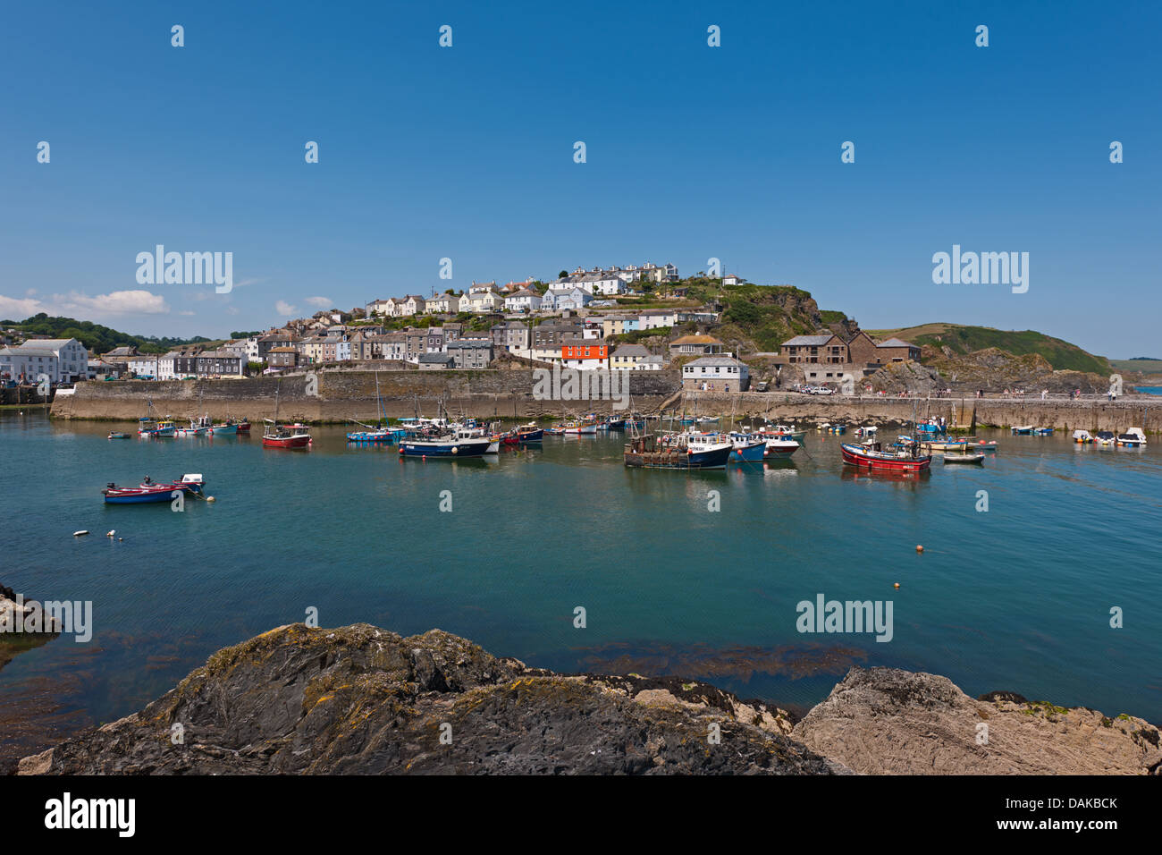 MEVAGISSEY, Cornwall, Angleterre, Grande-Bretagne, Royaume-Uni Banque D'Images