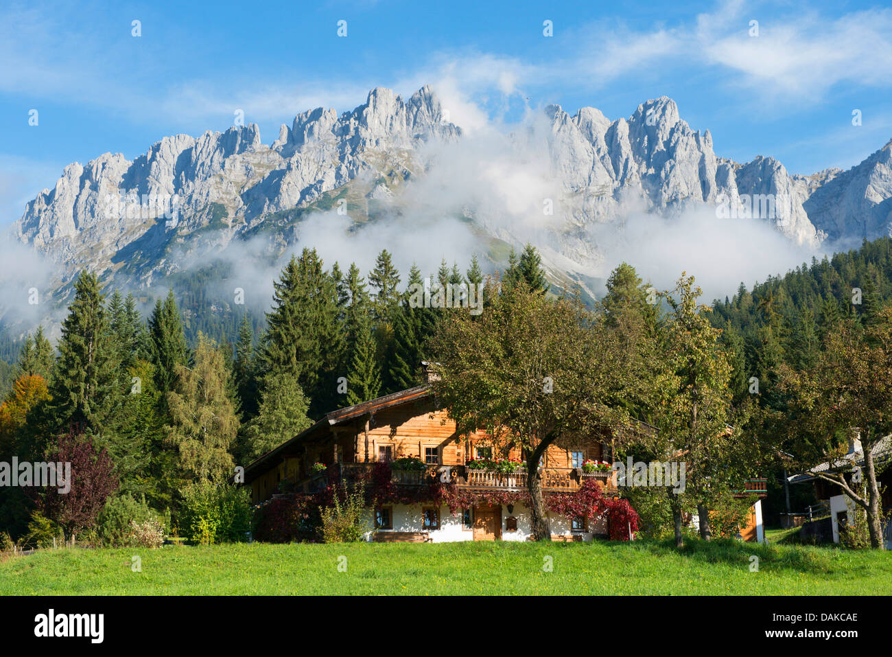 Wild, Autriche, Tyrol Banque D'Images