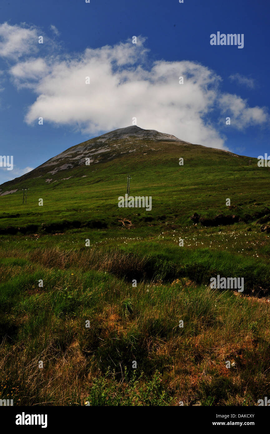 Près de Mount Errigal Gweedore, comté de Donegal, Irlande Banque D'Images