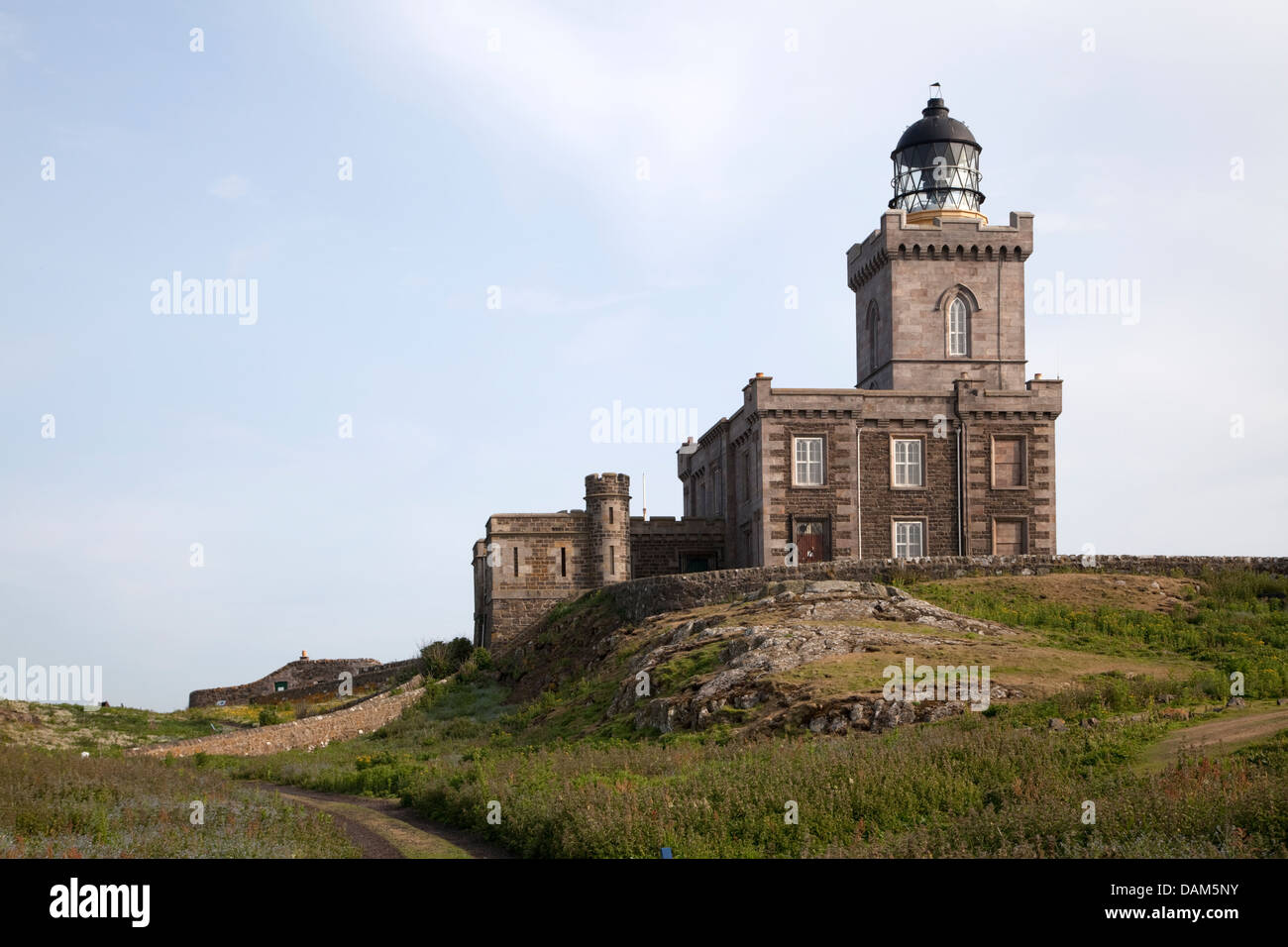 Le phare de Stevenson, l'île de mai, l'Ecosse Banque D'Images