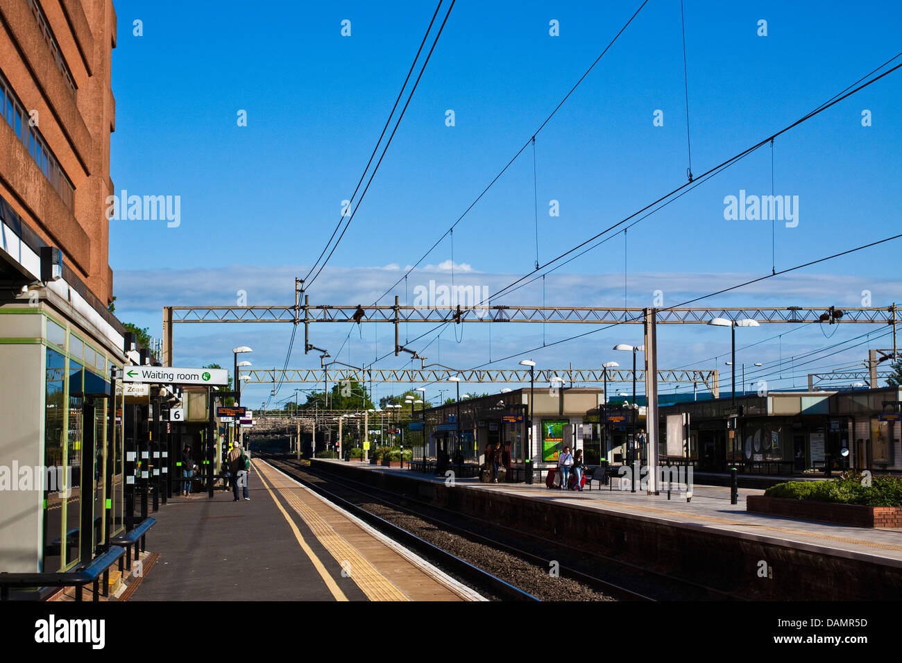 La gare de Watford Junction Banque D'Images