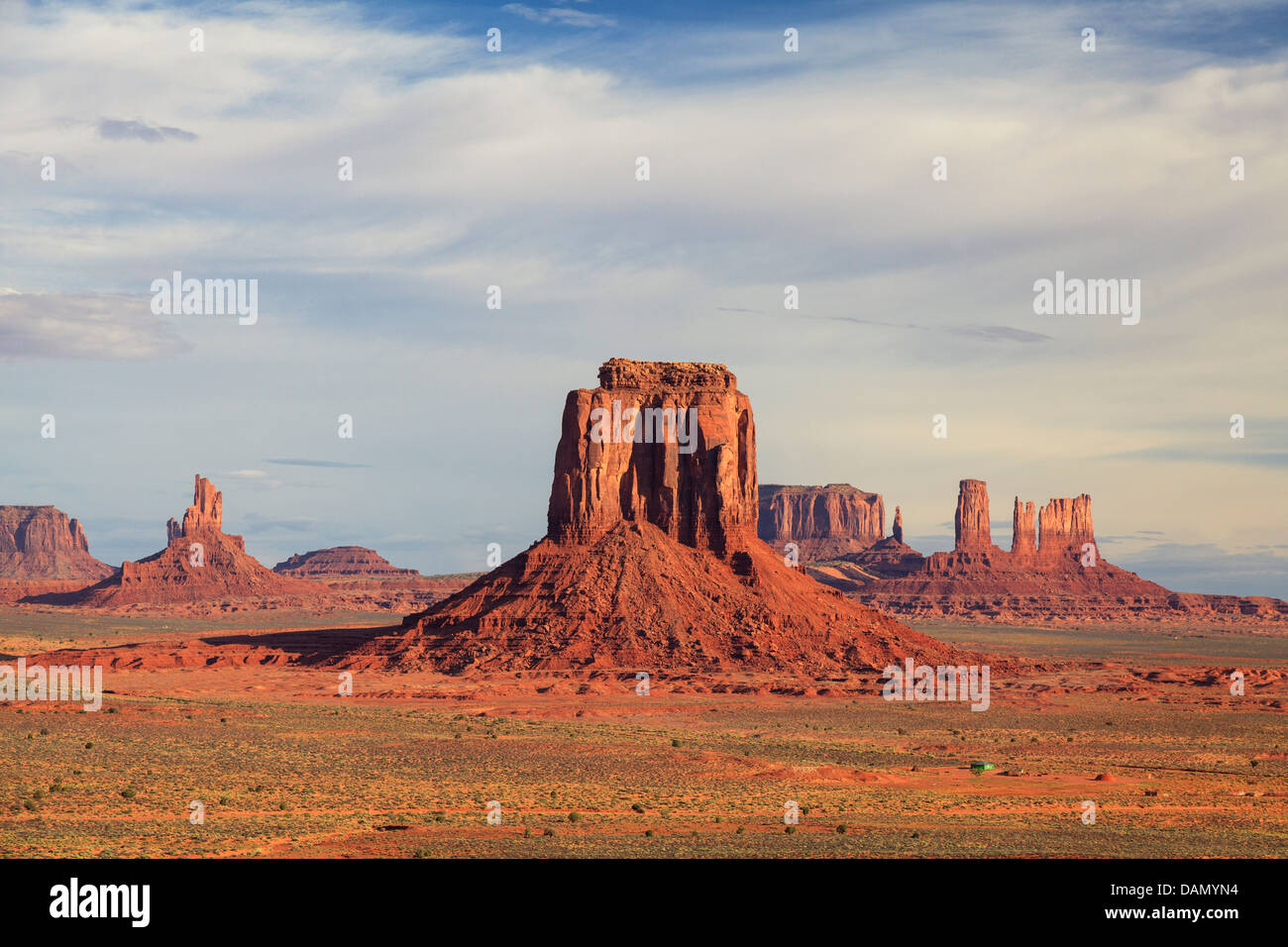 Aux Etats-Unis, l'Arizona, Monument Valley Banque D'Images