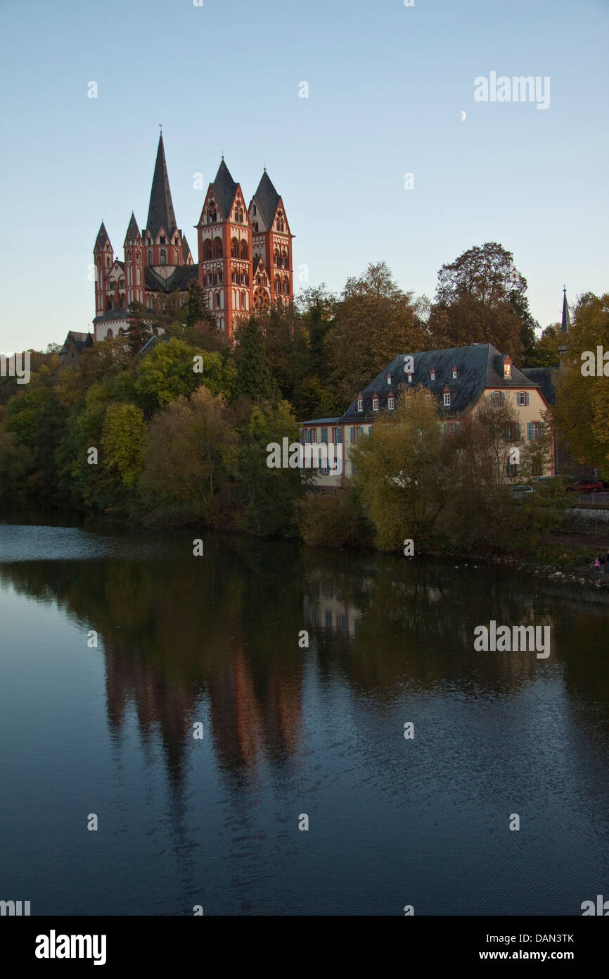 La cathédrale de Limbourg, Limburg an der Lahn, Hesse, Allemagne Banque D'Images