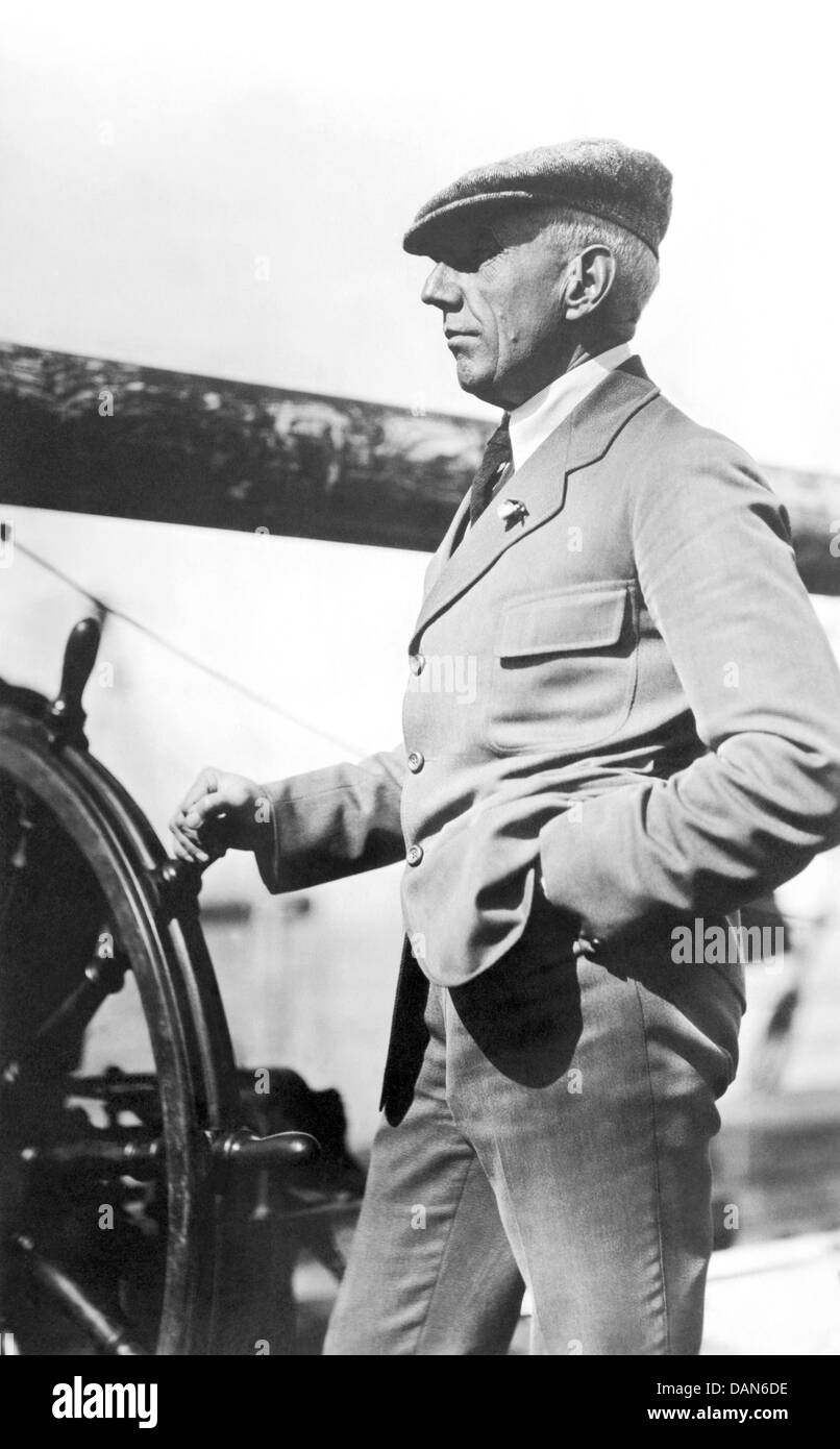 ROALD AMUNDSEN (1872-1928) explorateur polaire norvégien Banque D'Images