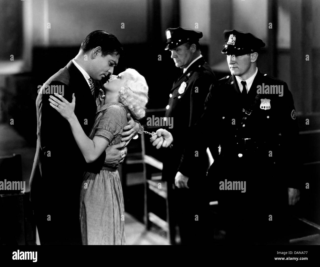 Maintenez votre homme (1933) Clark Gable, JEAN HARLOW, SAM WOOD (DIR) HDYM 005 COLLECTION MOVIESTORE LTD Banque D'Images