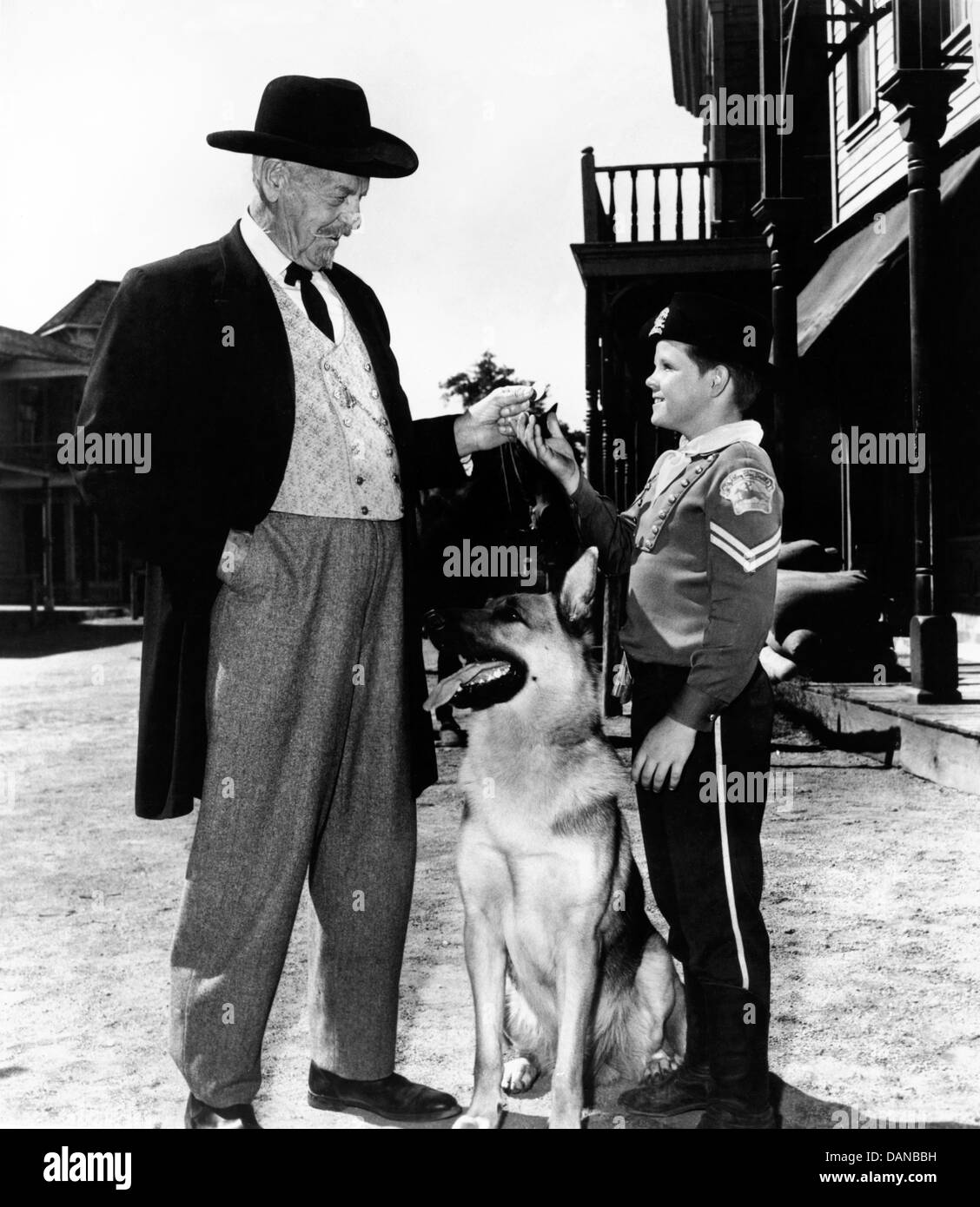 Les aventures de RINTINTIN (TV) (1954 - 1959) THURSTON HALL, LEE ACKER AORT 004 COLLECTION MOVIESTORE LTD Banque D'Images