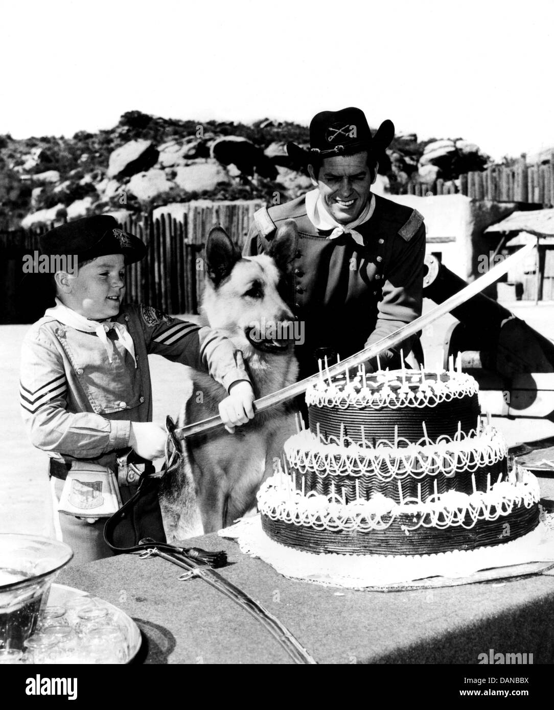 Les aventures de RINTINTIN (TV) (1954 - 1959) LEE AAKER, JAMES BROWN AORT 008 COLLECTION MOVIESTORE LTD Banque D'Images
