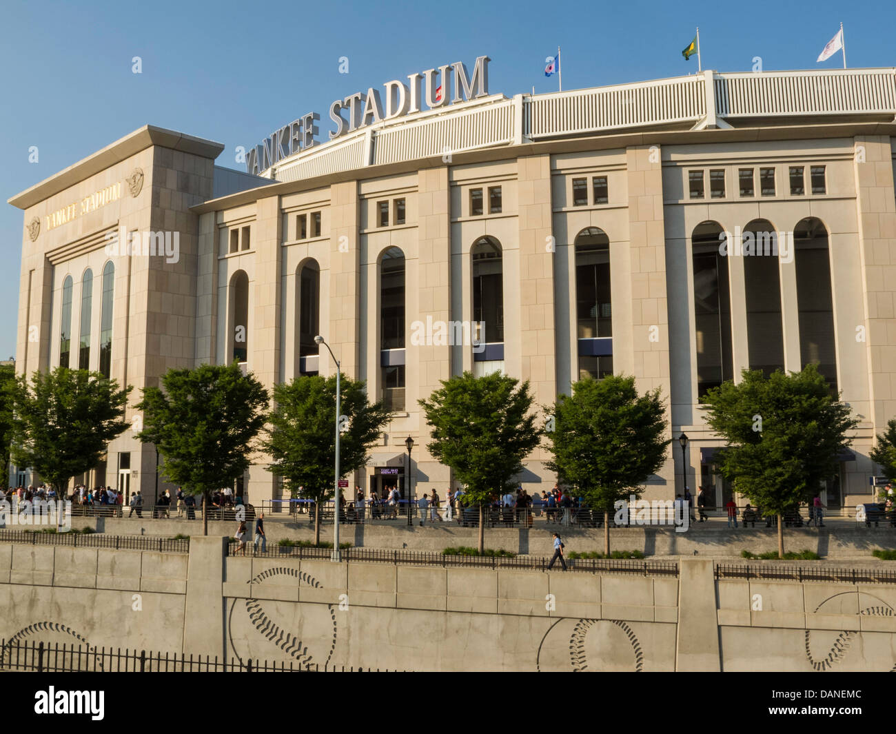 Le Yankee Stadium, Bronx, New York Banque D'Images