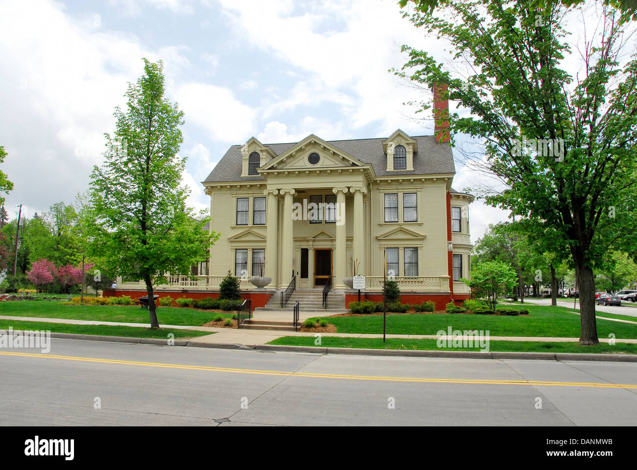 Yawkey House Museum de Wausau, Wisconsin Banque D'Images