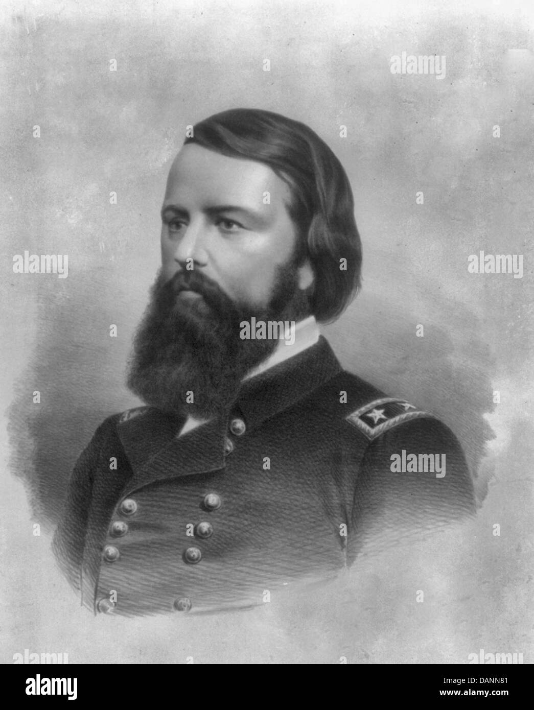 Le Major général John Pope, USA army, vers 1863 Banque D'Images