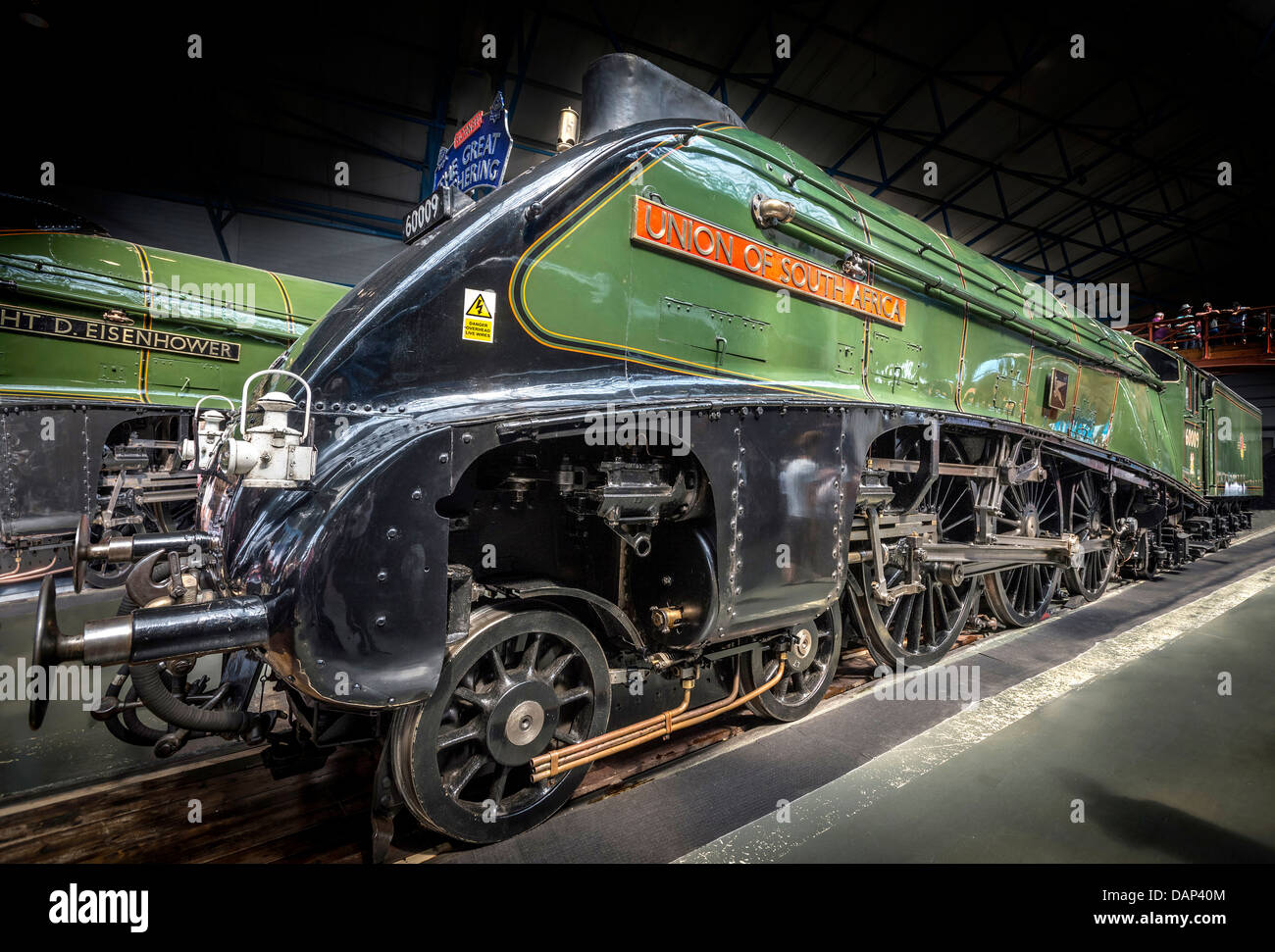 Le grand rassemblement d'un4 Pacific locos.L'Union sud-africaine Banque D'Images
