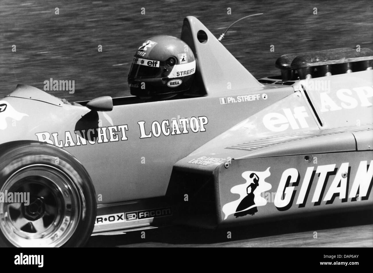 GP Pau 1985,Philippe Streiff,French,F3000, de l'équipe AGS Banque D'Images