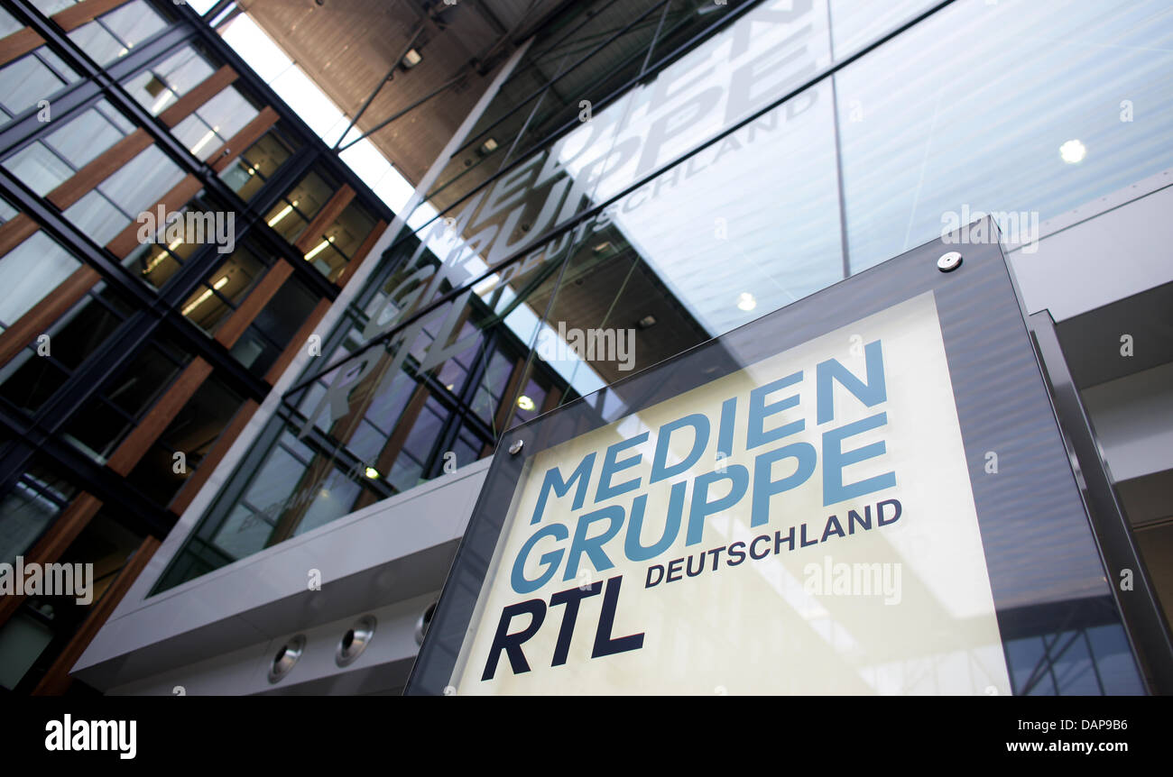 Le siège de la chaîne de télévision allemande RTL Mediangruppe Deutschland  est photographié à Cologne, Allemagne, le 02 août 2011. Les chaînes de  télévision RTL, RTL2, Super RTL, VOX et n-tv appartiennent