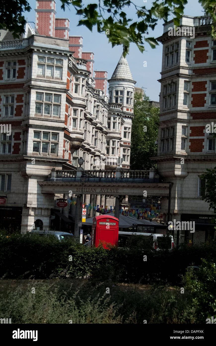 Avenue de Sicile, Londres Banque D'Images