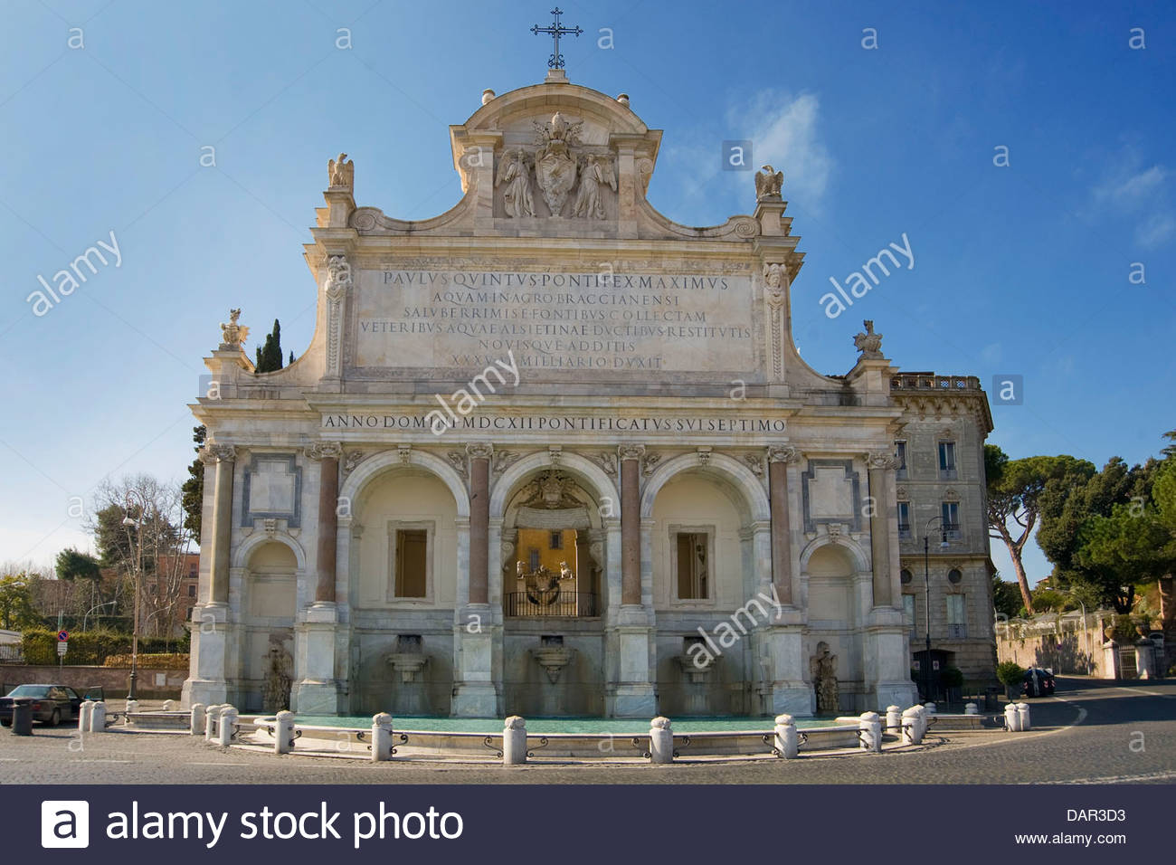 La grande fontaine,Rome, Latium, Italie Banque D'Images