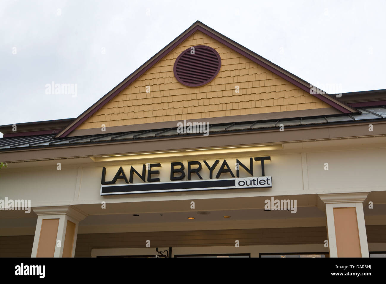 Un Lane Bryant outlet store est photographié à l'Settlers' Green Outlet Village de North Conway, New Hampshire Banque D'Images