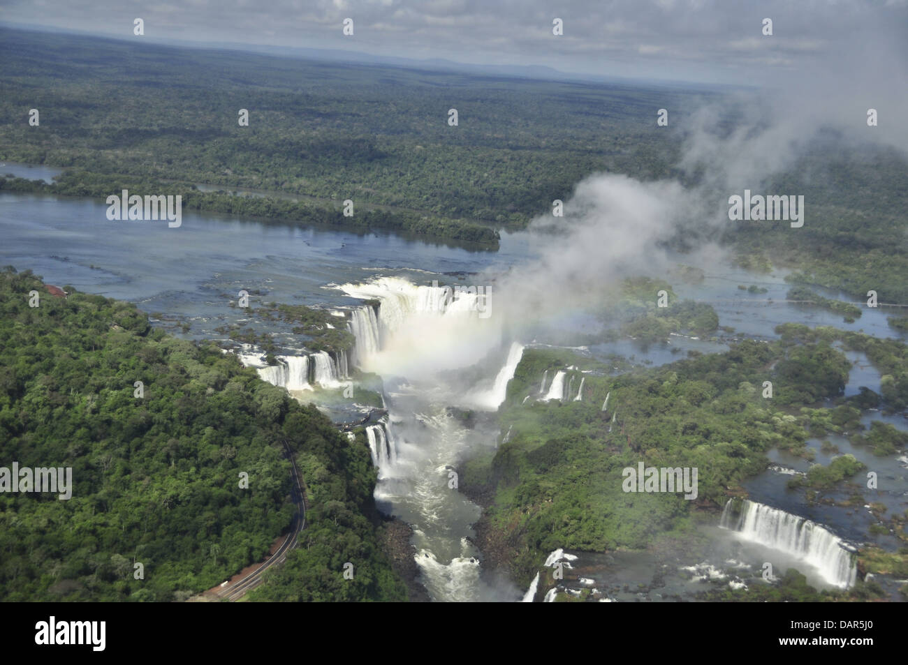 Brasil Brésil cascade jungle nature paysage Banque D'Images