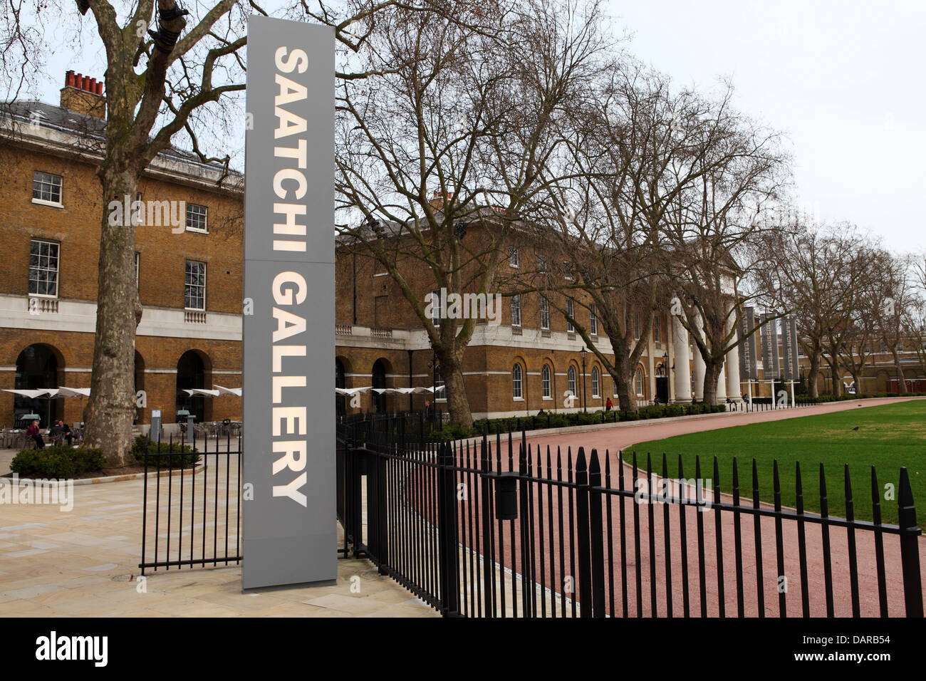 La Saatchi Gallery de Londres, au Royaume-Uni. Banque D'Images