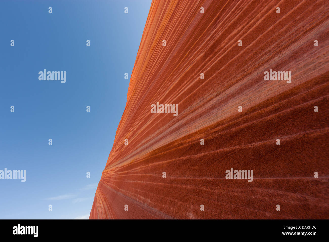 Rock formations dans le Nord Coyote Buttes, partie de la Vermilion Cliffs National Monument. Cette zone est aussi connue comme l'onde. Banque D'Images