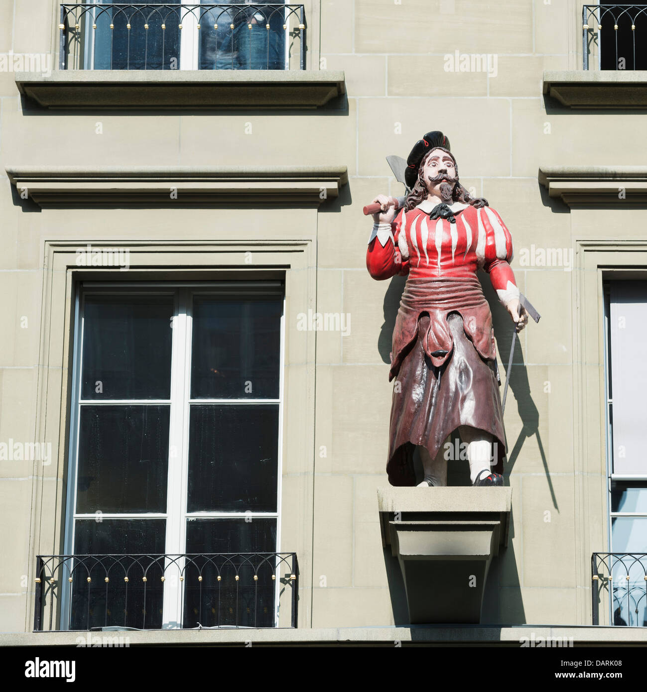 L'Europe, Suisse, Berne, capitale suisse, sculpture Banque D'Images