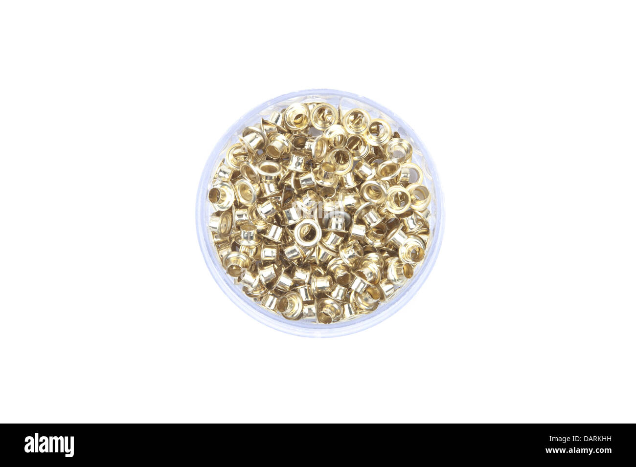 Rivets métalliques Banque D'Images