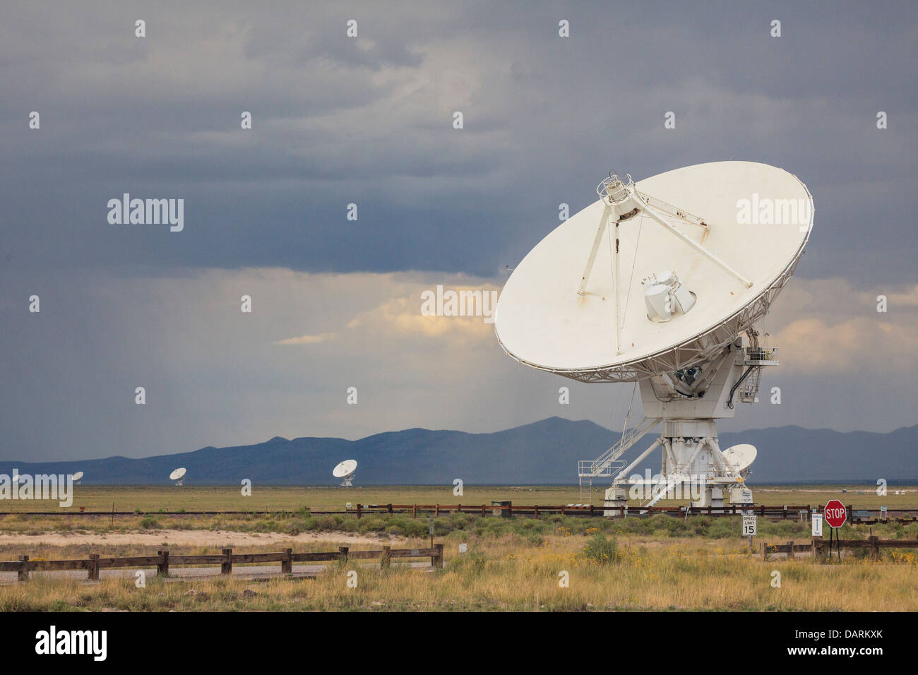 États-unis d'Amérique, Mexique, Socorro, Very Large Array Radio Telescope International Banque D'Images