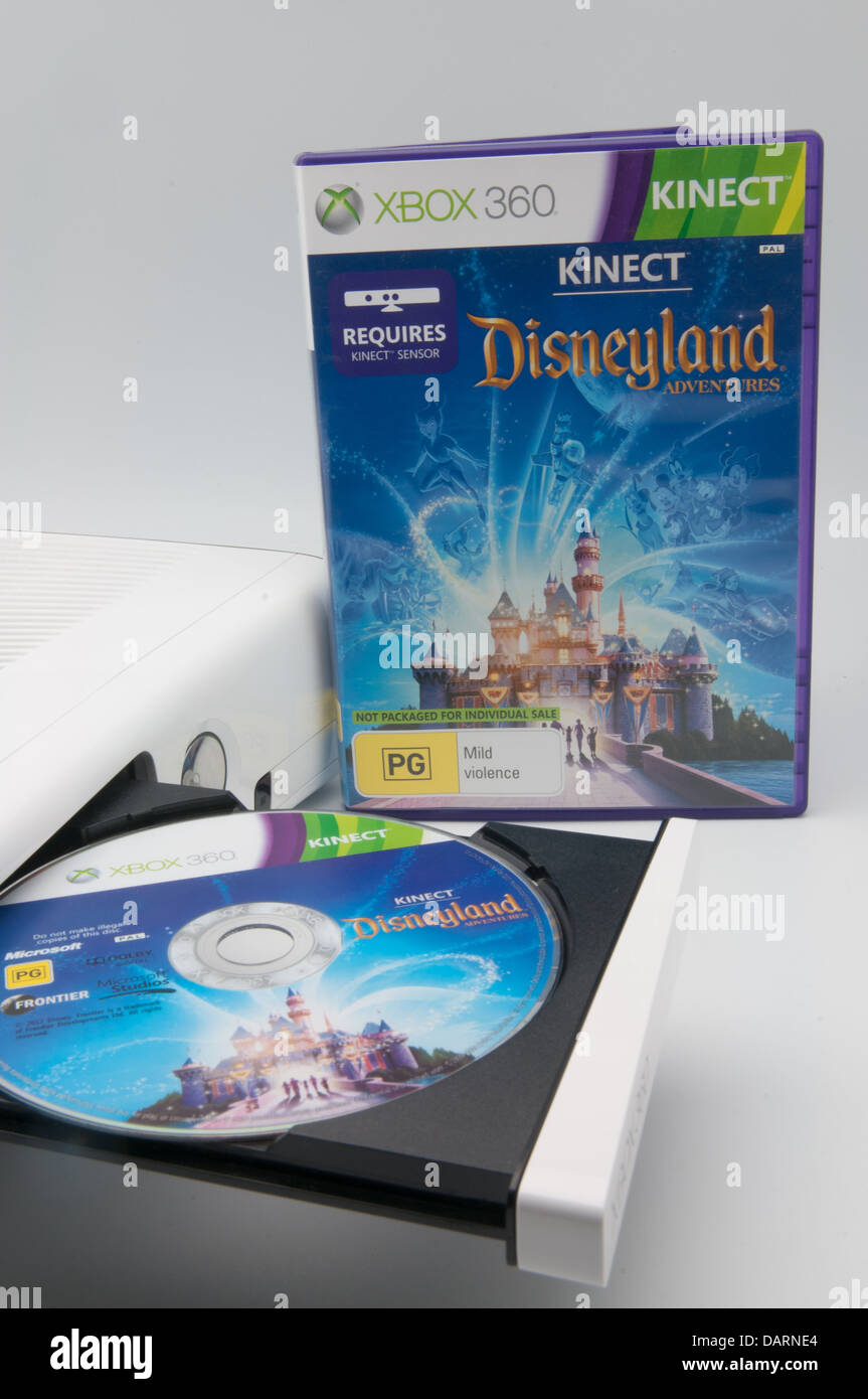 Disneyland adventures jeu vidéo pour la Xbox 360 Photo Stock - Alamy