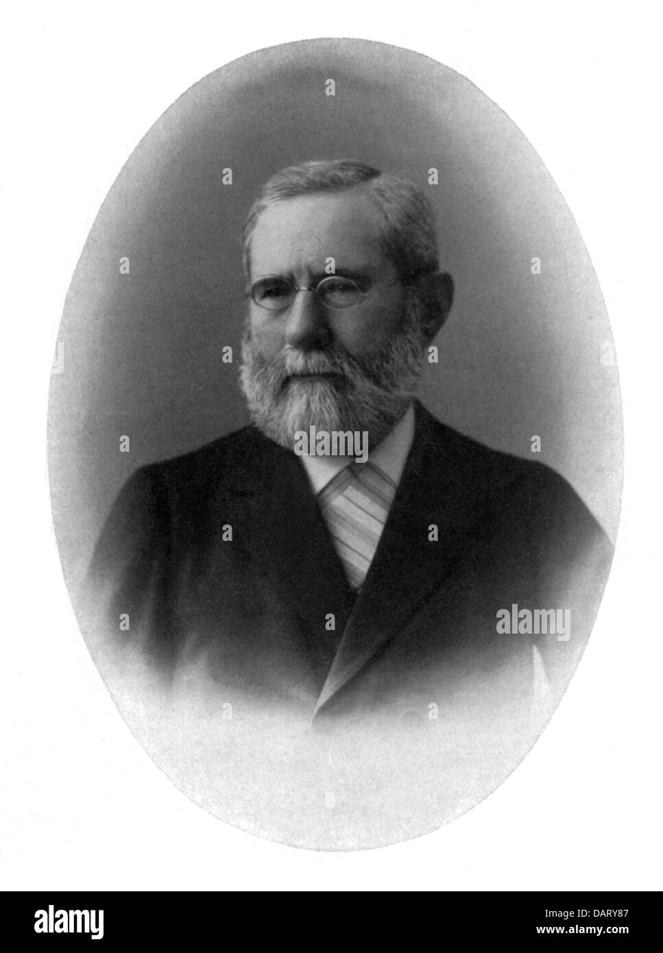 Schmiedeberg, Oswald, 11.10.1838 - 12.7.1921, pharmacienne allemande, père de la pharmacologie scientifique, portrait, photographie avant 1908, Banque D'Images