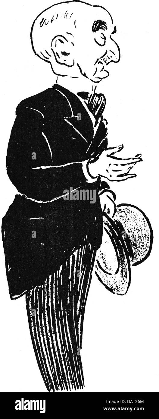 Bergson, Henri, 18.10.1859 - 4.1.1941, philosophe français, demi-longueur, dessin, vers les années 1930, Banque D'Images