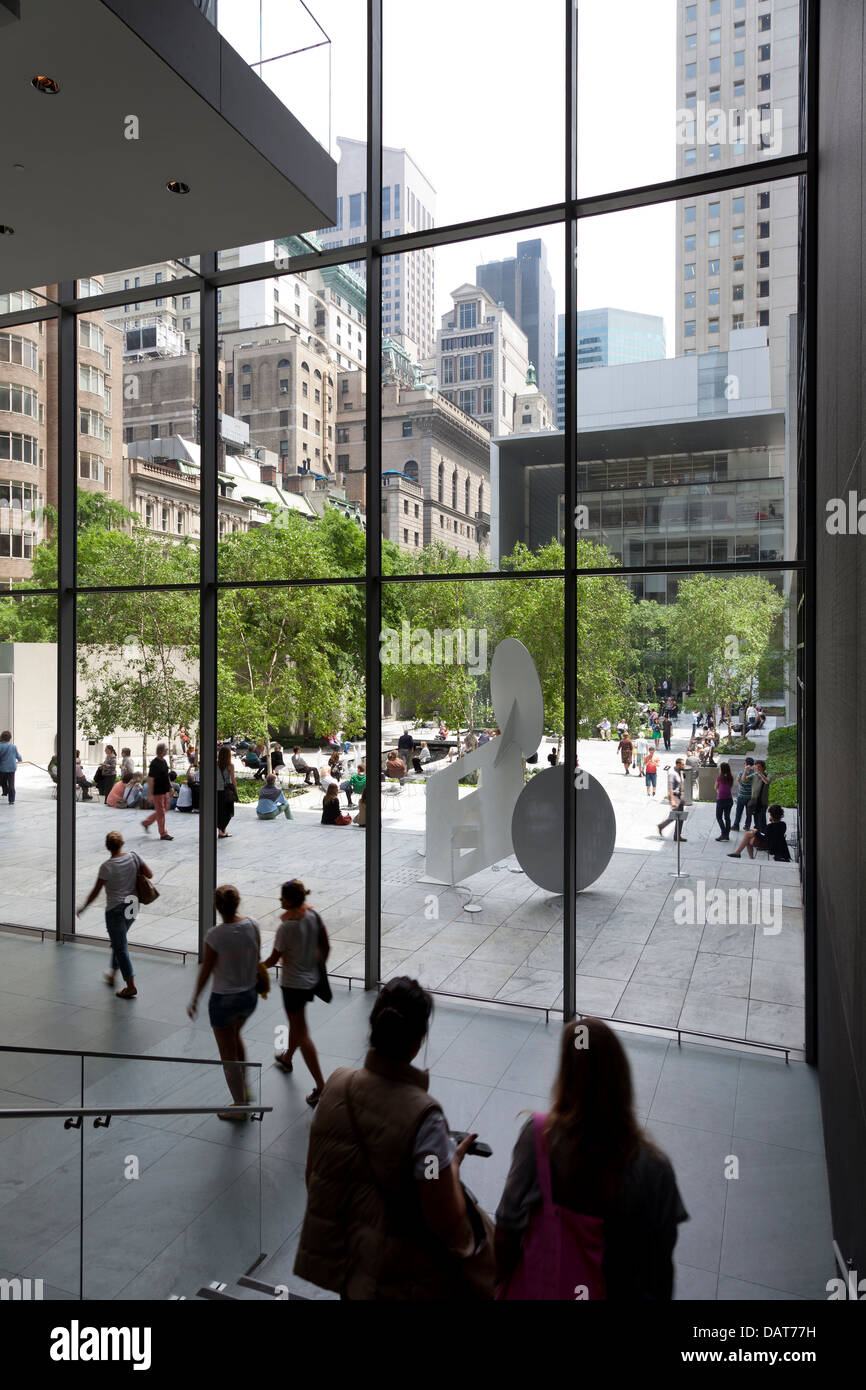 Gardenof Moma de New York City Banque D'Images