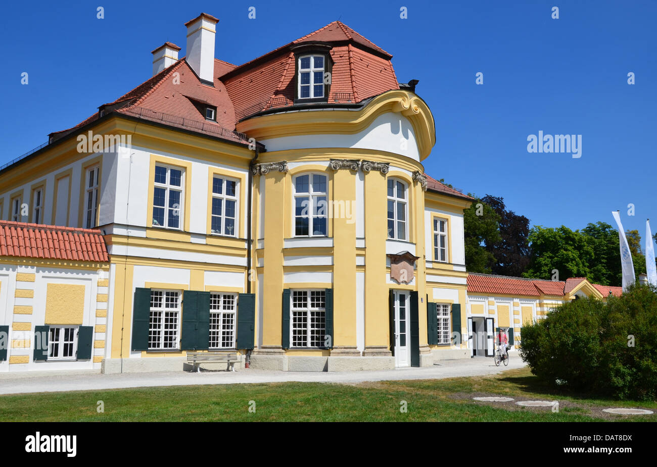 L'histoire de la Manufacture de Porcelaine de Nymphenburg est inséparablement liée à la famille Wittelsbach. Banque D'Images