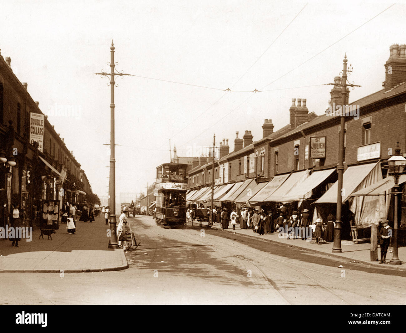 Saltley Alum Rock Road Birmingham début des années 1900 Banque D'Images
