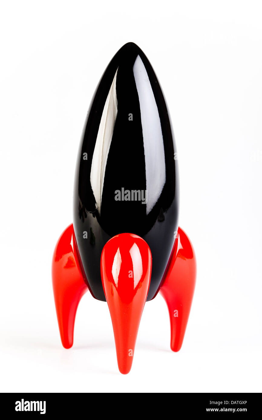 Jouet de fusée Banque D'Images