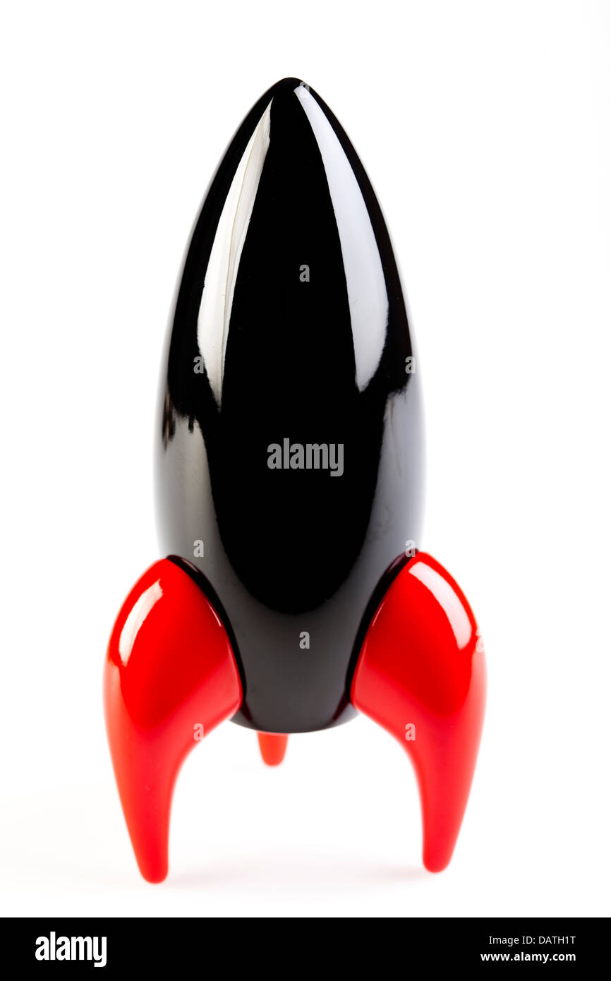 Jouet de fusée Banque D'Images