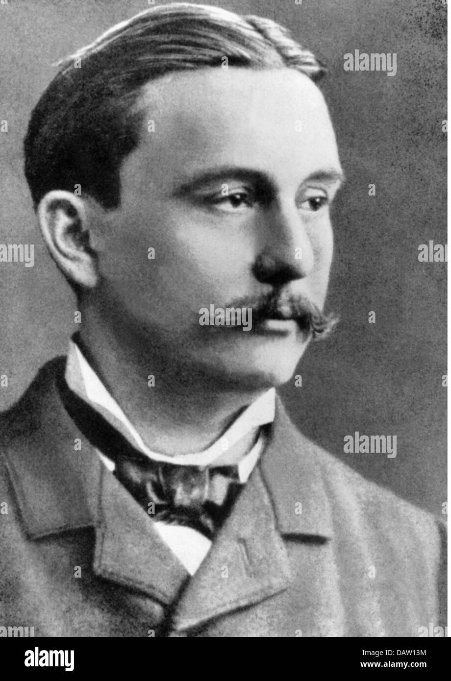 Schott, Friedrich Otto, 17.12.1851 - 27.8.1935, chimiste allemand, fondateur de la fabrication de verre Jena 1882, portrait, vers 1880, Banque D'Images