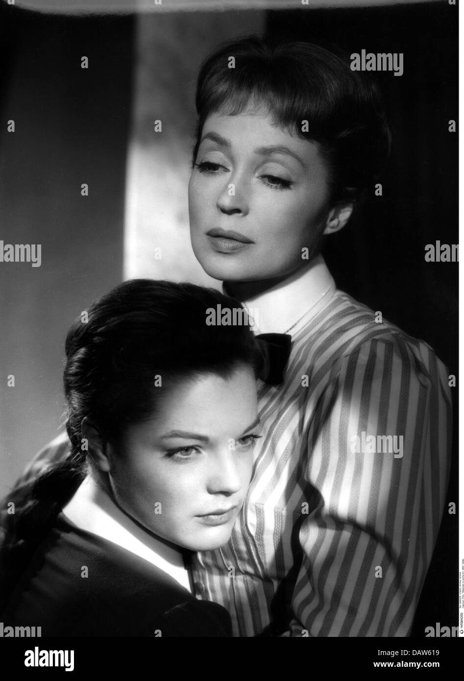 Film, "aedchen en uniforme" (jeunes filles en uniforme), la BRD / FRA 1958, directeur : Geza von Radvanyi, scène avec : Romy Banque D'Images